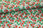 Preview: Designerbaumwollstoff Orchard - Cherry Blossom light blue (10 cm)